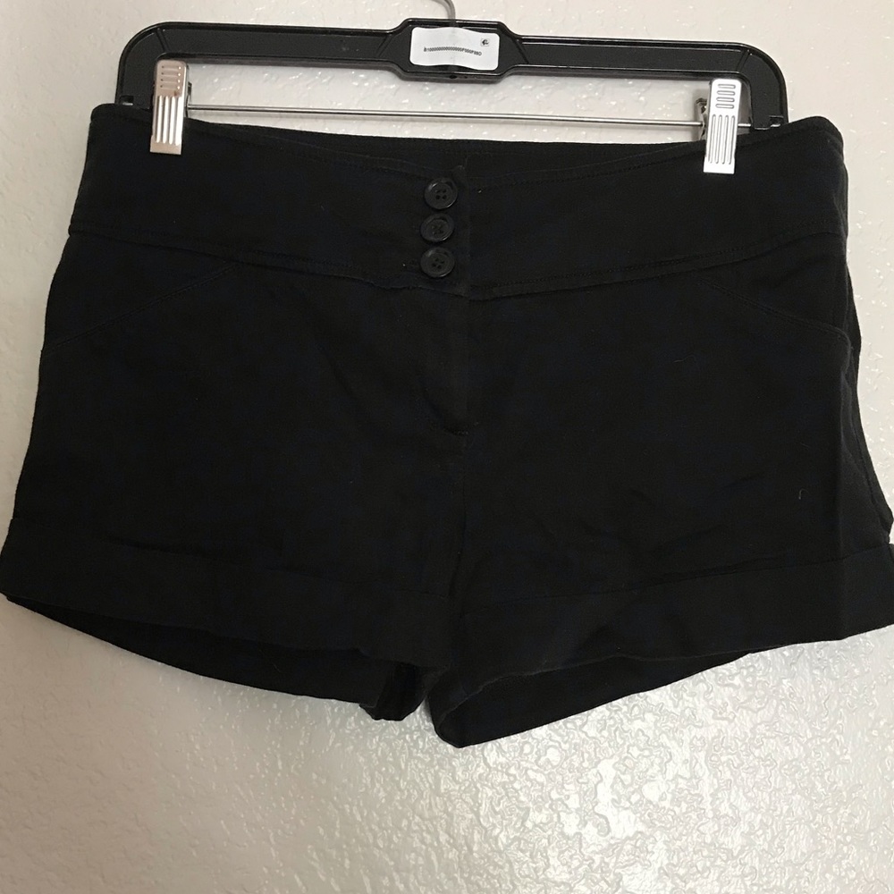 Black shorts